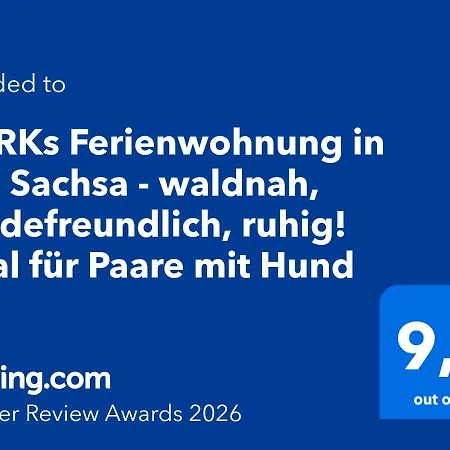 Marks In - Waldnah, Hundefreundlich, Ruhig! Ideal Für Paare Mit Hund